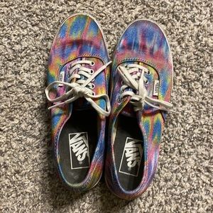 Vans multicolored sneakers | women’s 6.5